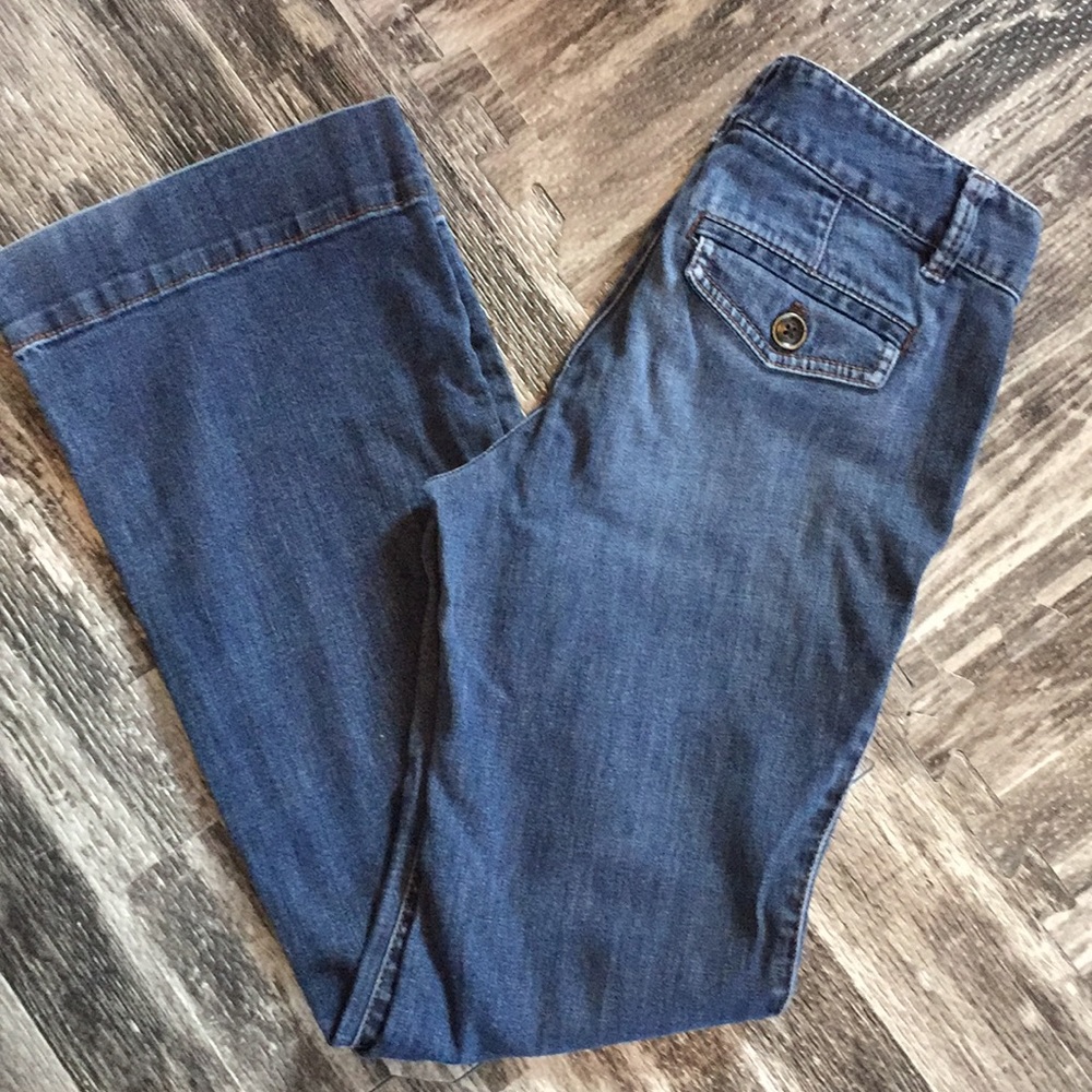 Ann Taylor Loft Petite Flare Jeans
